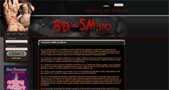 Desktop Screenshot of bd-sm.ro